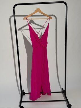 NWT Zara hot pink dress size small